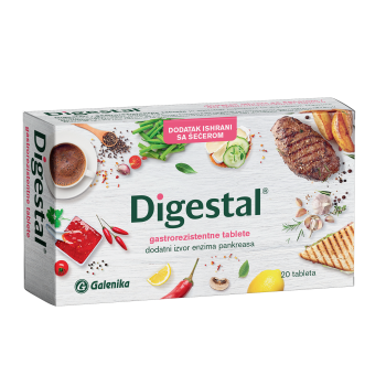 DIGESTAL TABLETE A20