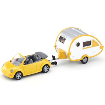 Siku VW Buba sa kamp prikolicom 1629