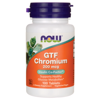 NOW GTF HROM TABLETE 200MCG A100