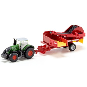 Siku traktor sa mašinom za branje krompira 1808