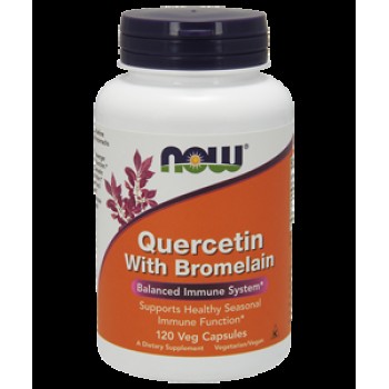 NOW Quercetin sa bromelainom 120 kapsula
