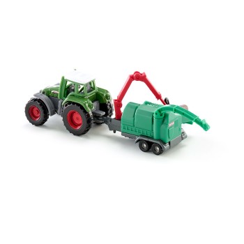 Siku traktor sa mašinom za seču 1675