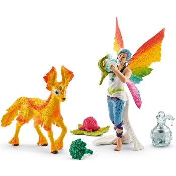 Schleich Bayala dugina vila Dunya sa ždrebetom