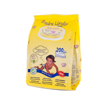 Baby Lindo vlažne maramice 200 komada