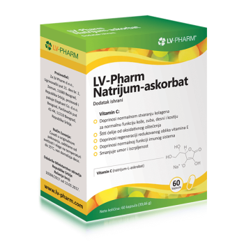 LV-PHARM NATRIJUM ASKORBAT KAPSULE A60