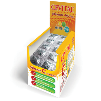 Cevital vitamin C 500mg 10 tableta