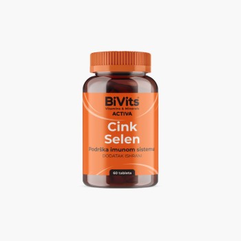 BIVITS ACTIVA CINK SELEN TABLETE A60