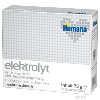 HUMANA ELEKTROLYT KOMORAČA 75G