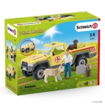 Schleich veterinarska poseta farmi 42503