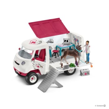 Schleich mobilna veterinarska stanica