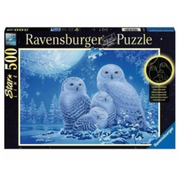 Ravensburger puzzle sove na mesečini