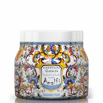 Rudy Maioliche body cream hydrating 450ml Amalfi Peony