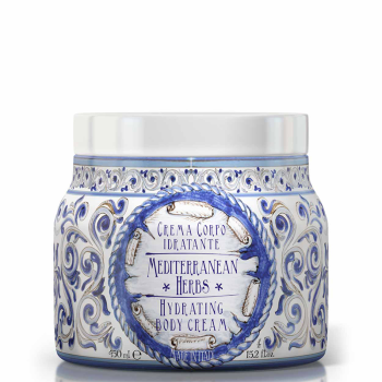 Rudy Maioliche body cream hydrating 450ml Mediterranean Herbs