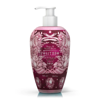 Rudy Maioliche bath & shower gel 700ml Positano Rose