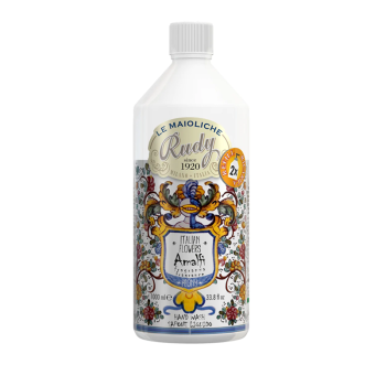 Rudy Maioliche hand wash refill 1000ml Amalfi Peony