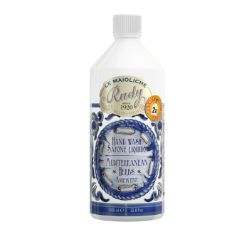 Rudy Maioliche hand wash refill 1000ml Mediterranean Herbs