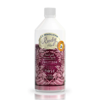 Rudy Maioliche hand wash refill 1000ml Positano Rose