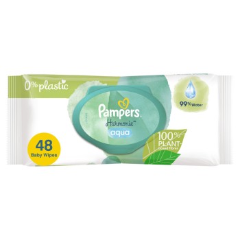 PAMPERS VLAŽNE MARAMICE HARMONIE AQUA (48 KOMADA)