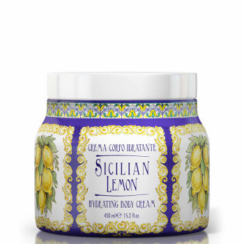 Rudy Maioliche body cream hydrating 450ml Sicilian Lemon