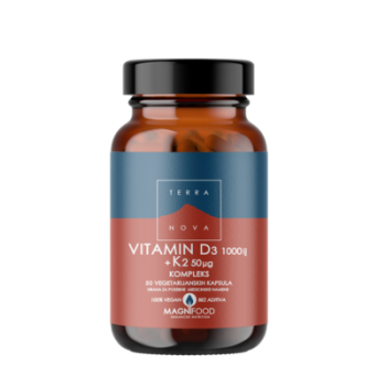 TERRANOVA VITAMIN D3 1000IU +K2 50MCG KAPSULE A50