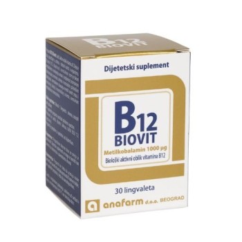 VITAMIN B12 BIOVIT LINGVALETE A30