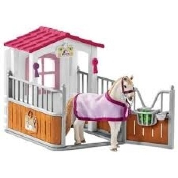 Schleich štala za konja i Lusitano kobila 42368