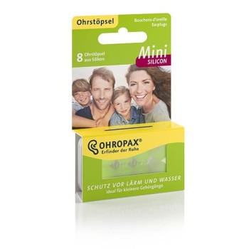 Ohropax Mini silikonski čepovi za uši 8 komada