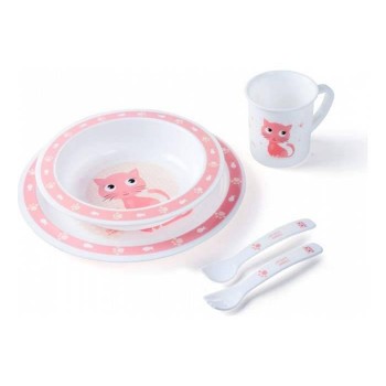 Canpol Babies set za hranjenje rozi 12m+ 4/401