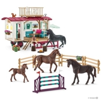Schleich tajni trening pored karavana 72141