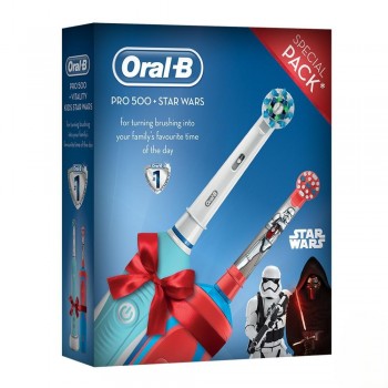 Oral-B Pro 500 + Kids Star Wars poklon pakovanje