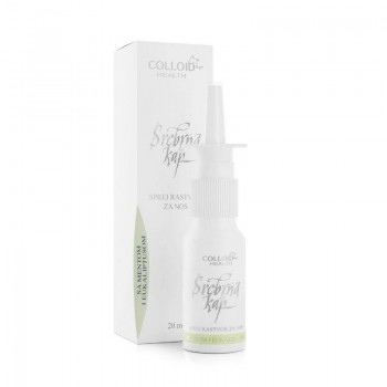 SREBRNA KAP SPREJ ZA NOS MENTA I EUKALIPTUS 20ML