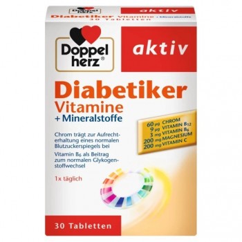 DOPPELHERZ AKTIV VITAMINI ZA DIJABETIČARE TABLETE A30