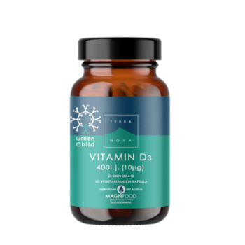 TERRANOVA GREEN CHILD VITAMIN D3 400IU KAPSULE A50