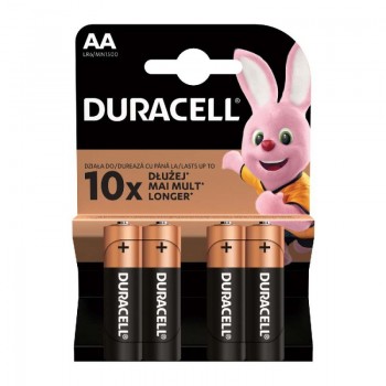 Duracell Basic AA baterije 4 komada
