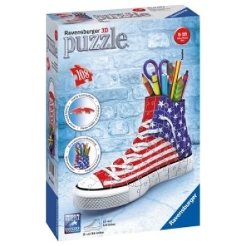 Ravensburger 3D puzzle patika za olovke sa americkom zastavom 12549