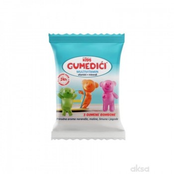 Gumedići Multivitamin 1 kesica 3 gumene bombone