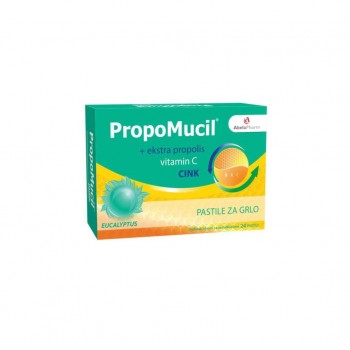 PropoMucil eukaliptus 12 pastila