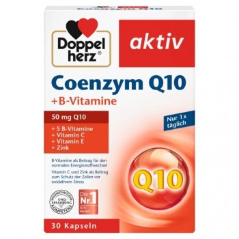 DOPPELHERZ AKTIV COENZYM Q10 + B VITAMIN CPS A30