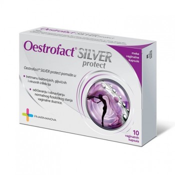 Oestrofact Silver Protect meke vaginalne kapsule 10 komada