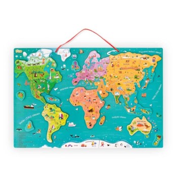 Pino magnetna mapa sveta