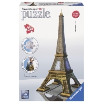Ravensburger 3D puzzle ajfelova kula 12556