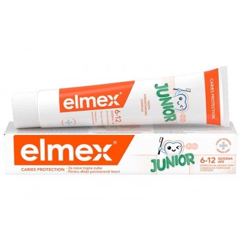 ELMEX PASTA ZA ZUBE JUNIOR ZA UZRAST OD 6 DO 12 GODINA 75ML
