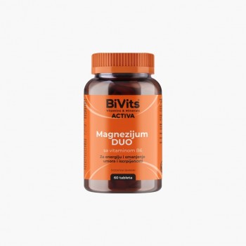 BIVITS ACTIVA MG DUO VITAMIN B6 TABLETE A60