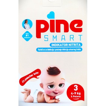 Pine Smart pelene za detekciju i praćenje infekcija urinarnog trakta Midi 3 4-9kg 5 komada