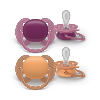 Avent varalica Soft Air 18m+ narandžasta/ljubičasta 2 komada