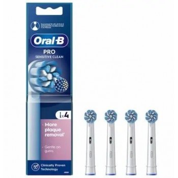 ORAL B ZAMENSKE GLAVE ZA ELEKTRIČNU ČETKICU PRO SENSITIVE CLEAN 4 KOMADA