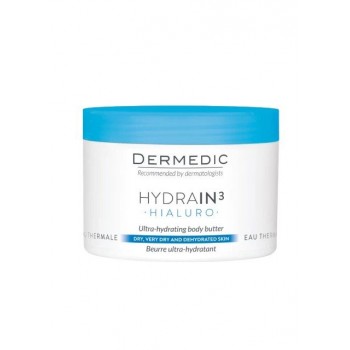 DERMEDIC HYDRAIN3 HIALURO ULTRA HIDRATANTNI PUTER ZA TELO 225ML