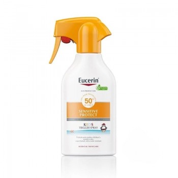 EUCERIN SUN DEČIJI SPREJ NA PUMPICU ZA ZAŠTITU OSETLJIVE KOŽE OD SUNCA SPF50+ 250ML 63442