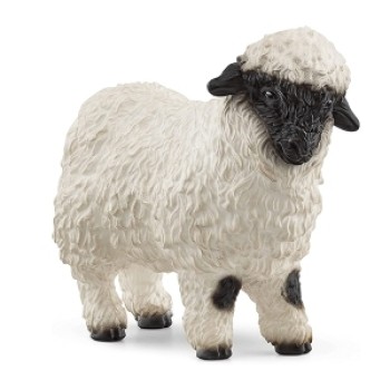 Schleich crno-bela ovca 13965