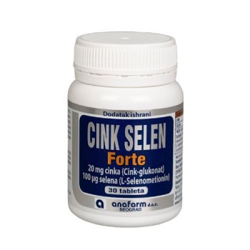 CINK-SELEN FORTE TABLETE A30